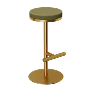 Aura Stool Gold